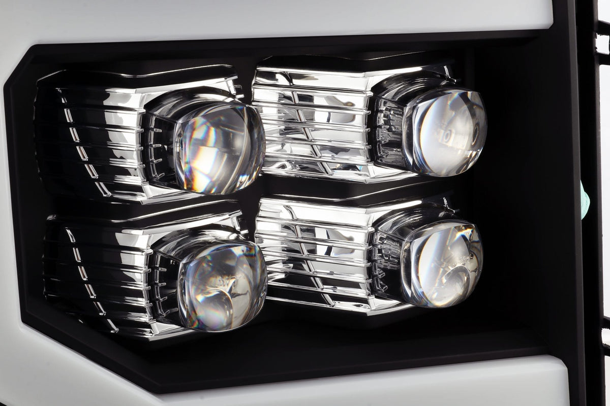 07-13 GMC Sierra NOVA-Series LED Projector Headlights Black - view 6