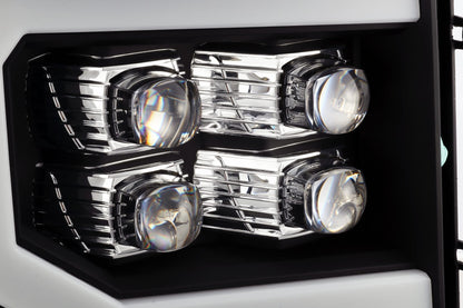 07-13 GMC Sierra NOVA-Series LED Projector Headlights Black - view 6