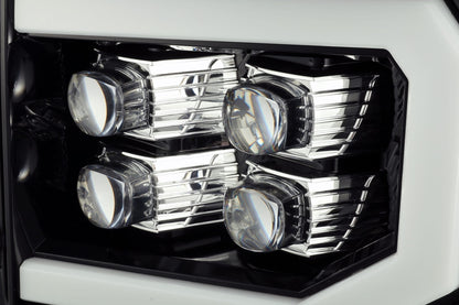07-13 GMC Sierra NOVA-Series LED Projector Headlights Jet Black - view 6