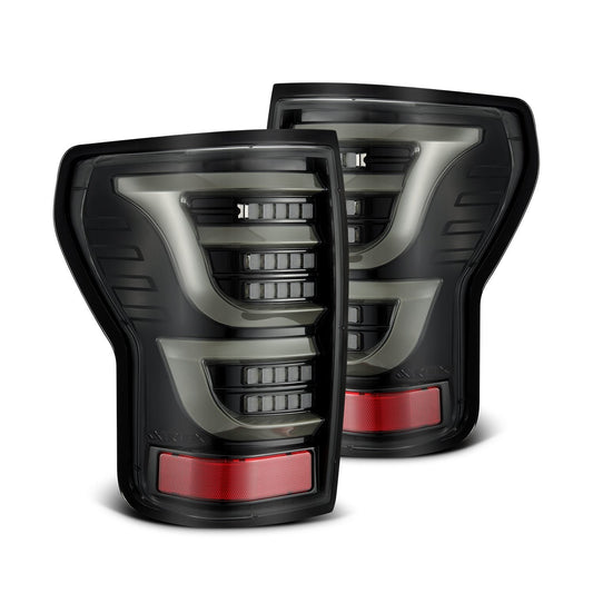 07-13 Toyota Tundra LUXX-Series LED Tail Lights Alpha-Black - view 1