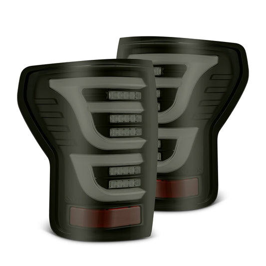 07-13 Toyota Tundra LUXX-Series LED Tail Lights Black Smoke - view 1
