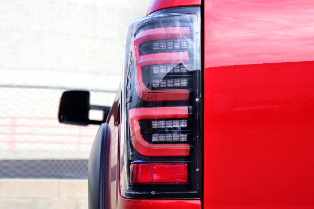 07-13 Toyota Tundra LUXX-Series LED Tail Lights Black-Red - view 9