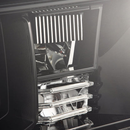 07-13 Toyota Tundra/08-17 Toyota Sequoia MK II LUXX-Series LED Projector Headlights Alpha-Black (With Level Adjuster) - view 13