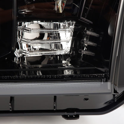 07-13 Toyota Tundra/08-17 Toyota Sequoia MK II LUXX-Series LED Projector Headlights Alpha-Black (With Level Adjuster) - view 10