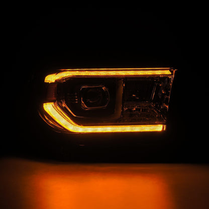 07-13 Toyota Tundra/08-17 Toyota Sequoia MK II LUXX-Series LED Projector Headlights Chrome (With Level Adjuster) - view 3