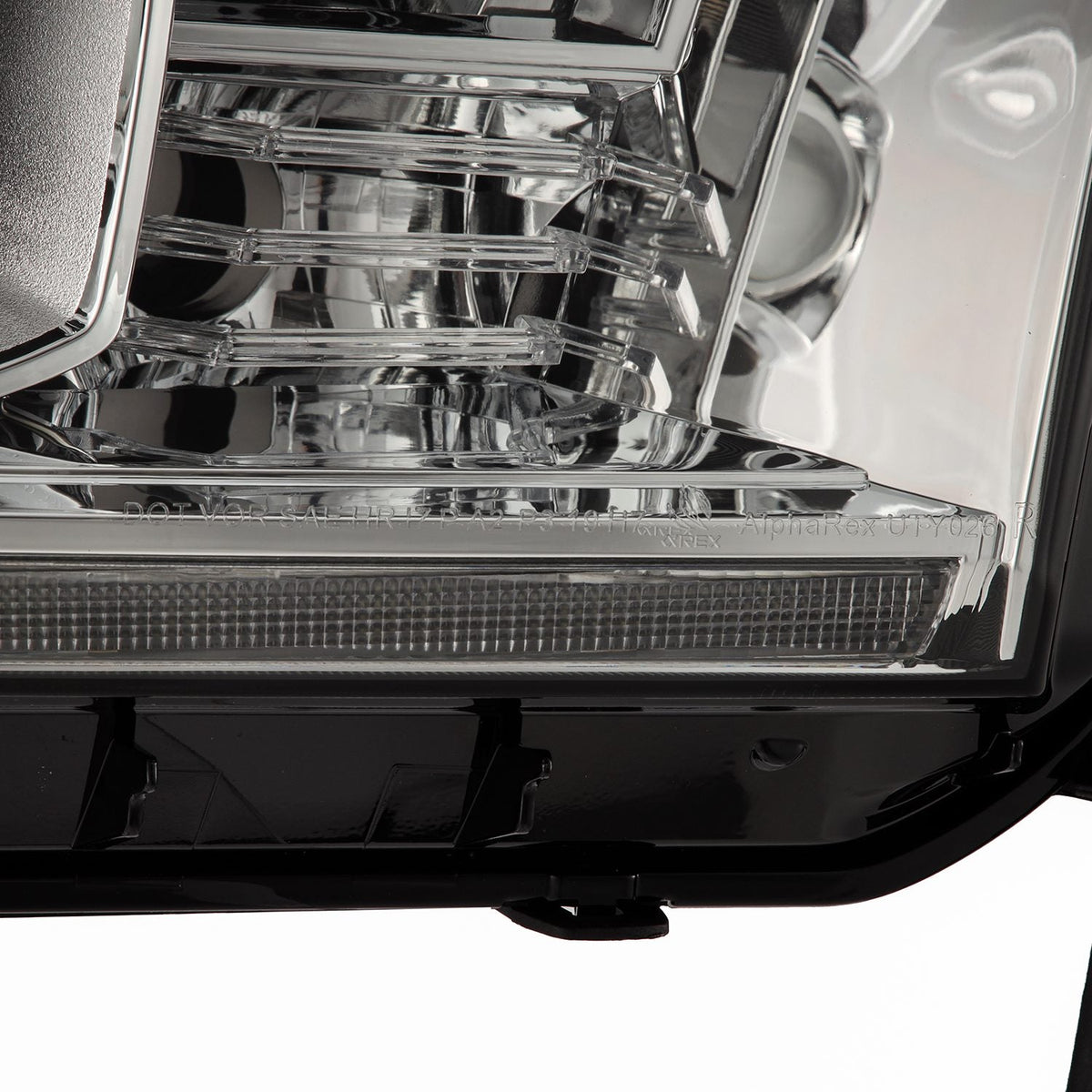 07-13 Toyota Tundra/08-17 Toyota Sequoia MK II LUXX-Series LED Projector Headlights Chrome (With Level Adjuster) - view 10