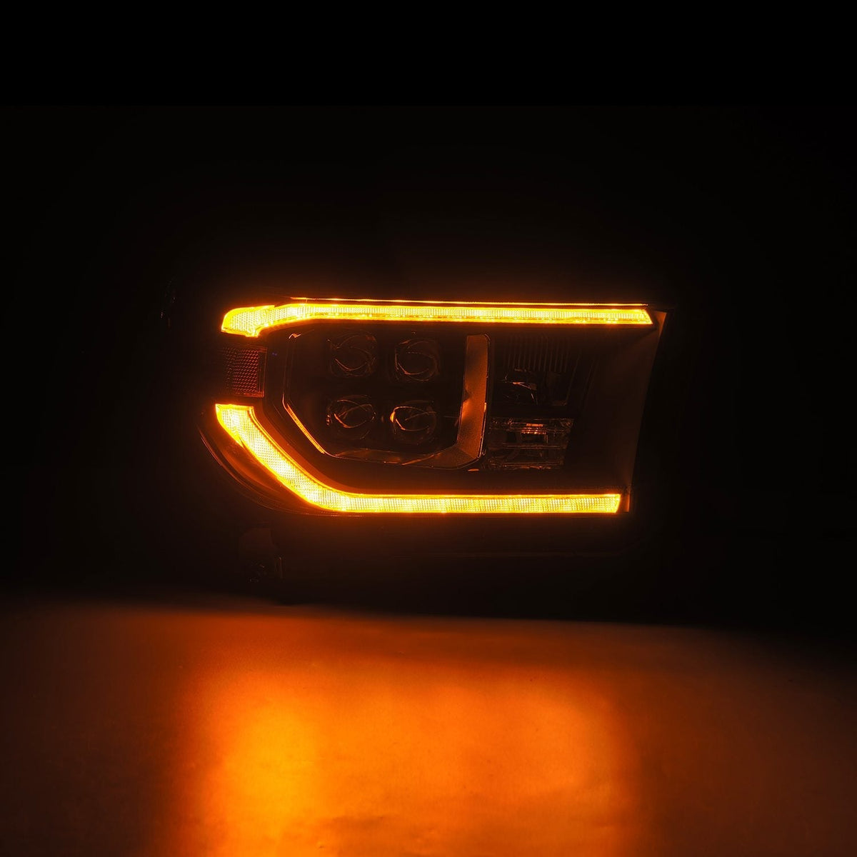 07-13 Toyota Tundra/08-17 Toyota Sequoia MK II NOVA-Series LED Projector Headlights Black (With Level Adjuster - view 6