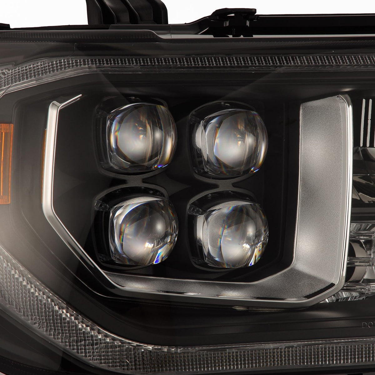 07-13 Toyota Tundra/08-17 Toyota Sequoia MK II NOVA-Series LED Projector Headlights Black (With Level Adjuster - view 12