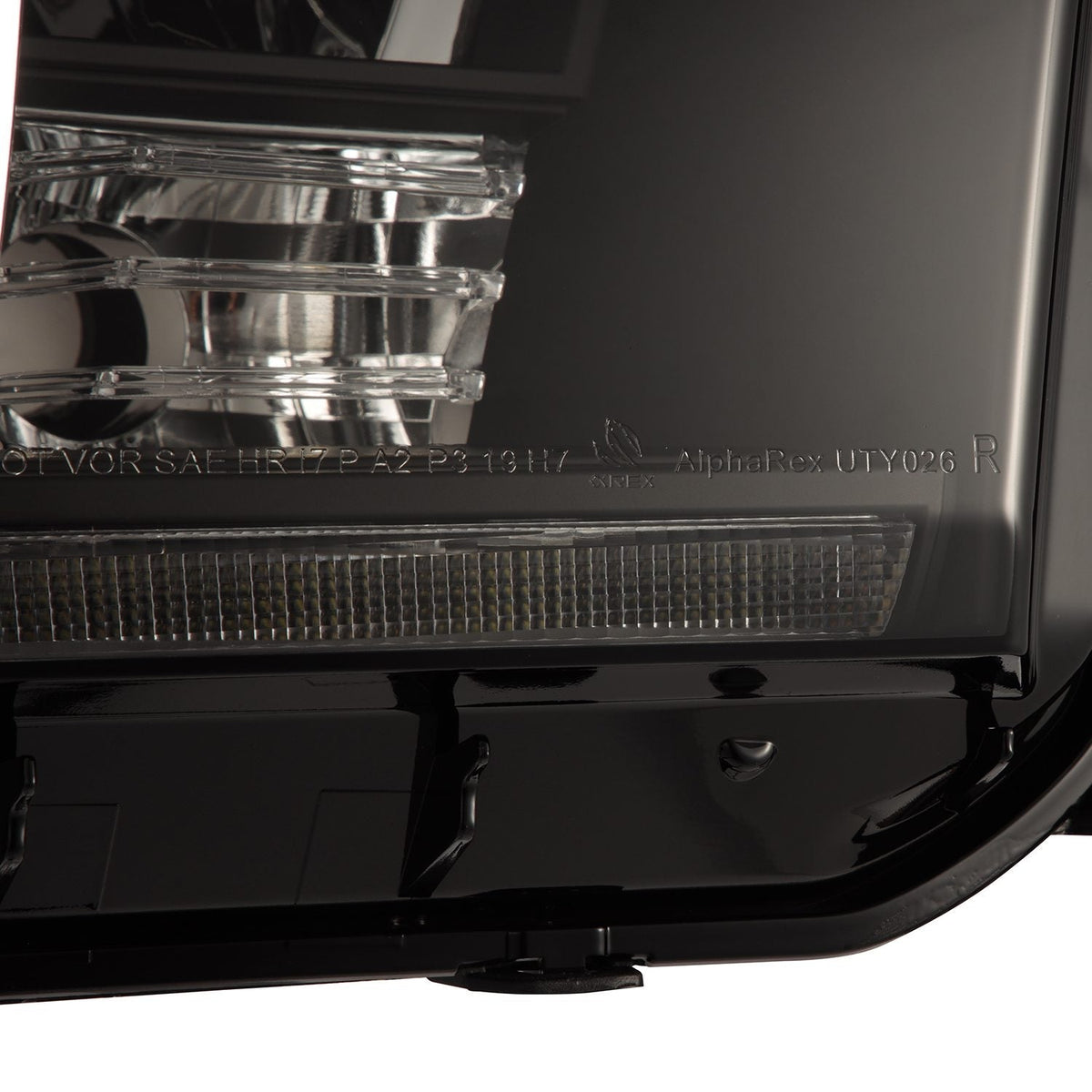 07-13 Toyota Tundra/08-17 Toyota Sequoia MK II NOVA-Series LED Projector Headlights Black (With Level Adjuster - view 8