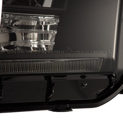 07-13 Toyota Tundra/08-17 Toyota Sequoia MK II NOVA-Series LED Projector Headlights Black (With Level Adjuster - view 8