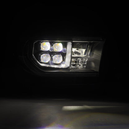 07-13 Toyota Tundra/08-17 Toyota Sequoia MK II NOVA-Series LED Projector Headlights Black (With Level Adjuster - view 2
