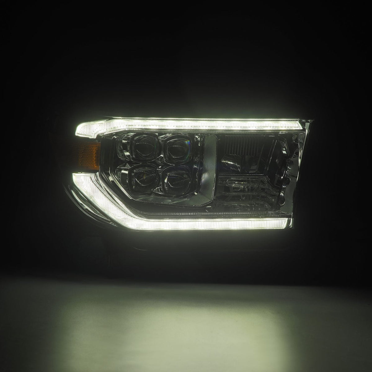 07-13 Toyota Tundra/08-17 Toyota Sequoia MK II NOVA-Series LED Projector Headlights Chrome (With Level Adjuste - view 6