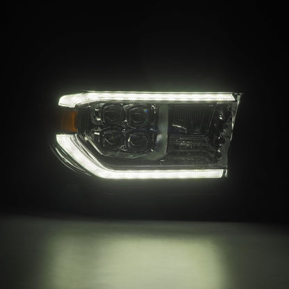 07-13 Toyota Tundra/08-17 Toyota Sequoia MK II NOVA-Series LED Projector Headlights Chrome (With Level Adjuste - view 6