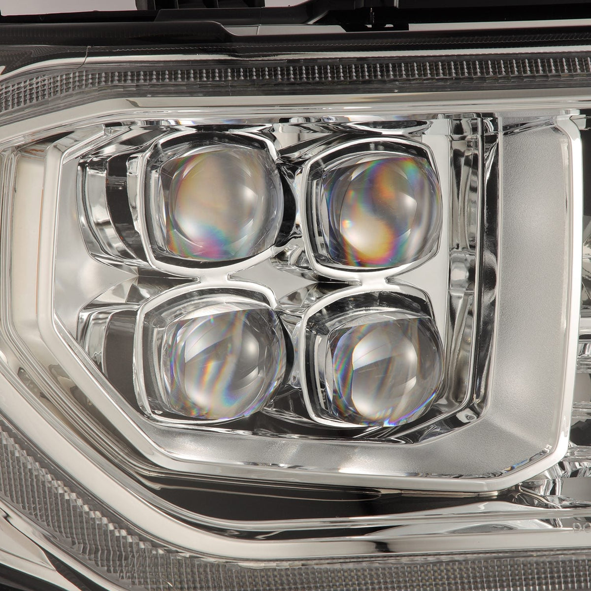 07-13 Toyota Tundra/08-17 Toyota Sequoia MK II NOVA-Series LED Projector Headlights Chrome (With Level Adjuste - view 13