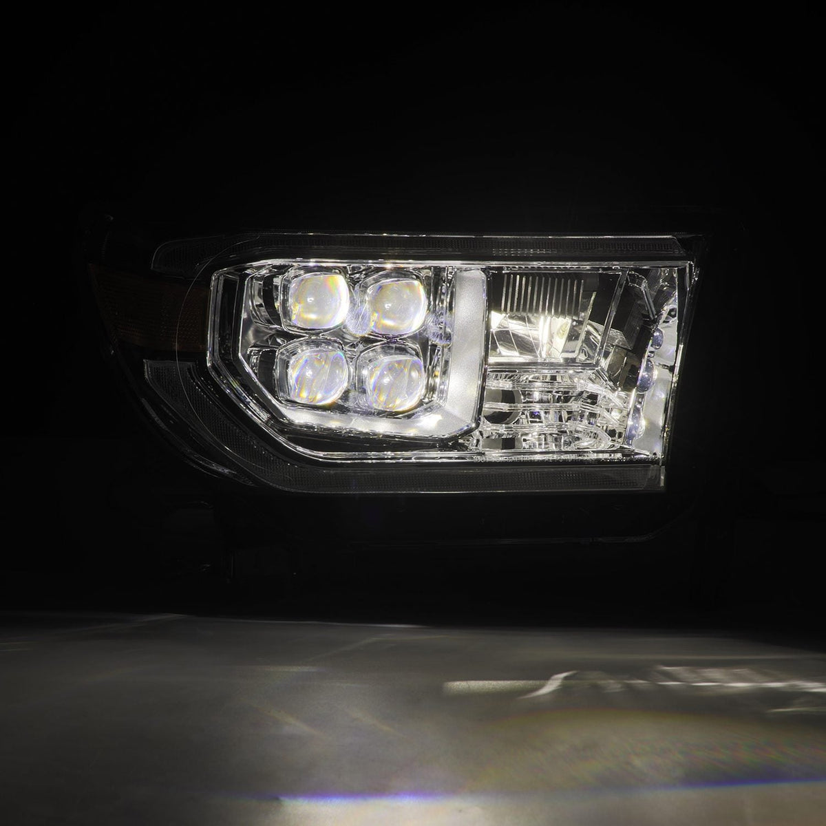 07-13 Toyota Tundra/08-17 Toyota Sequoia MK II NOVA-Series LED Projector Headlights Chrome (With Level Adjuste - view 3