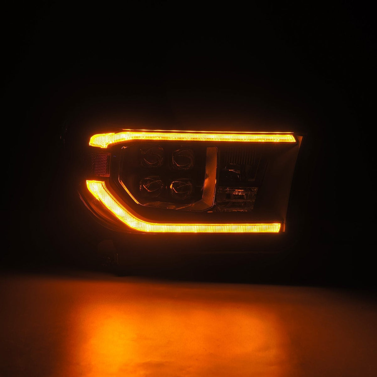 07-13 Toyota Tundra/08-17 Toyota Sequoia MK II NOVA-Series LED Projector Headlights Chrome (With Level Adjuste - view 4