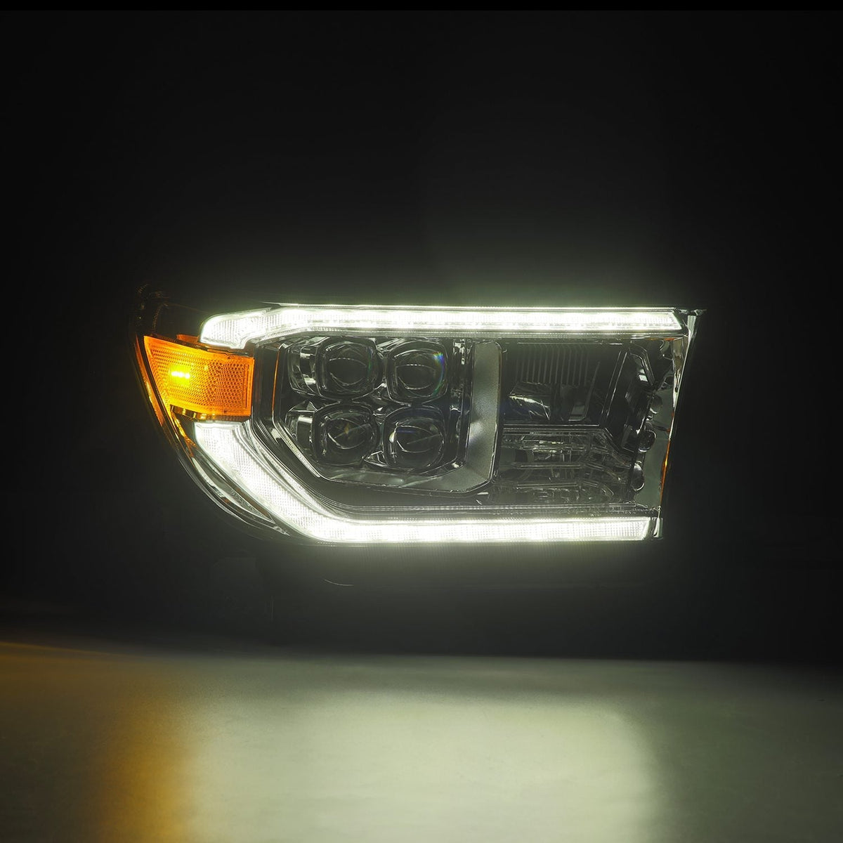 07-13 Toyota Tundra/08-17 Toyota Sequoia MK II NOVA-Series LED Projector Headlights Chrome (With Level Adjuste - view 5