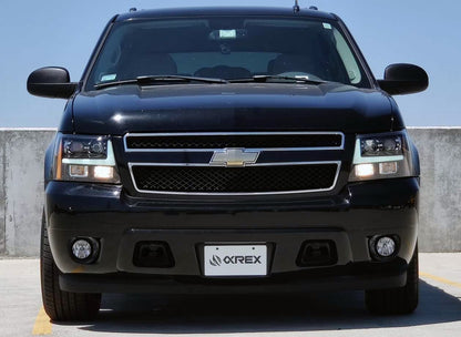 07-14 Chevrolet Tahoe/Suburban/07-13 Avalanche LUXX-Series LED Projector Headlights Black - view 2