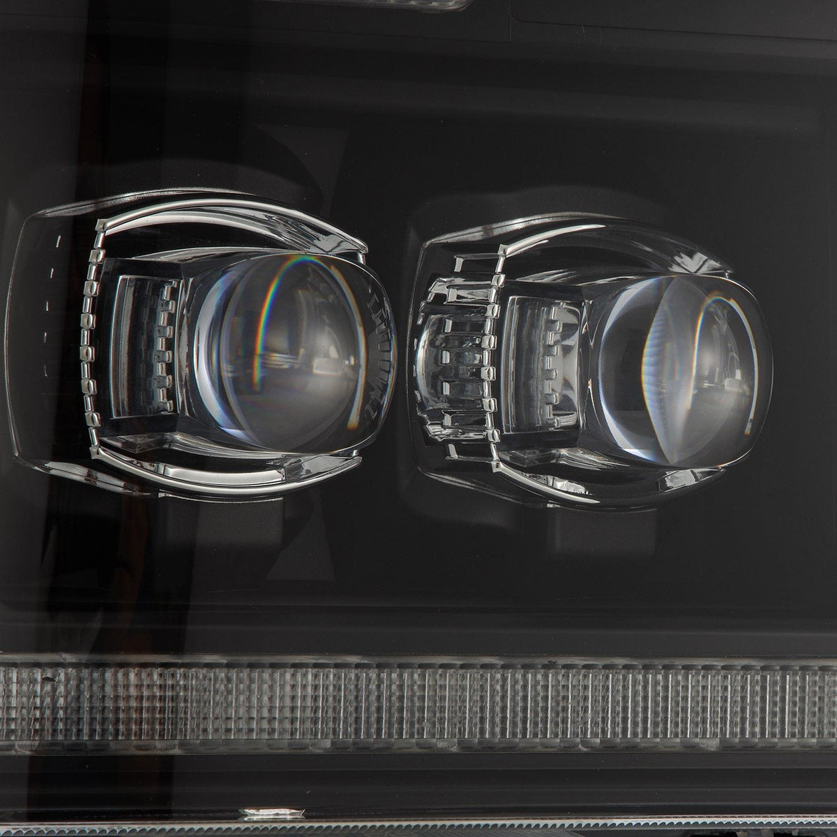 08-10 Ford Super Duty/Excursion NOVA-Series LED Projector Headlights Black - view 2