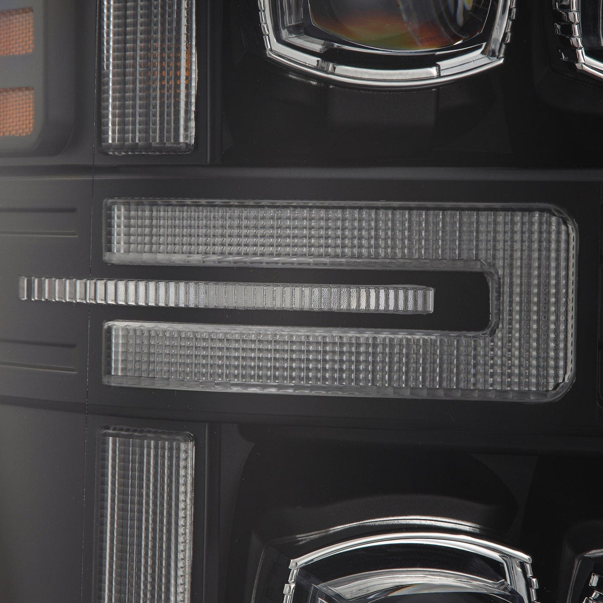 08-10 Ford Super Duty/Excursion NOVA-Series LED Projector Headlights Black - view 3