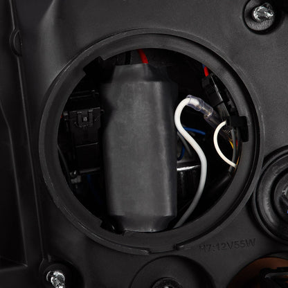 08-10 Ford Super Duty/Excursion PRO-Series Halogen Projector Headlights Alpha-Black - view 14