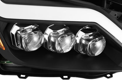 08-13 Infiniti G37/14-15 Q60 Coupe MK II NOVA-Series LED Projector Headlights Black - view 2