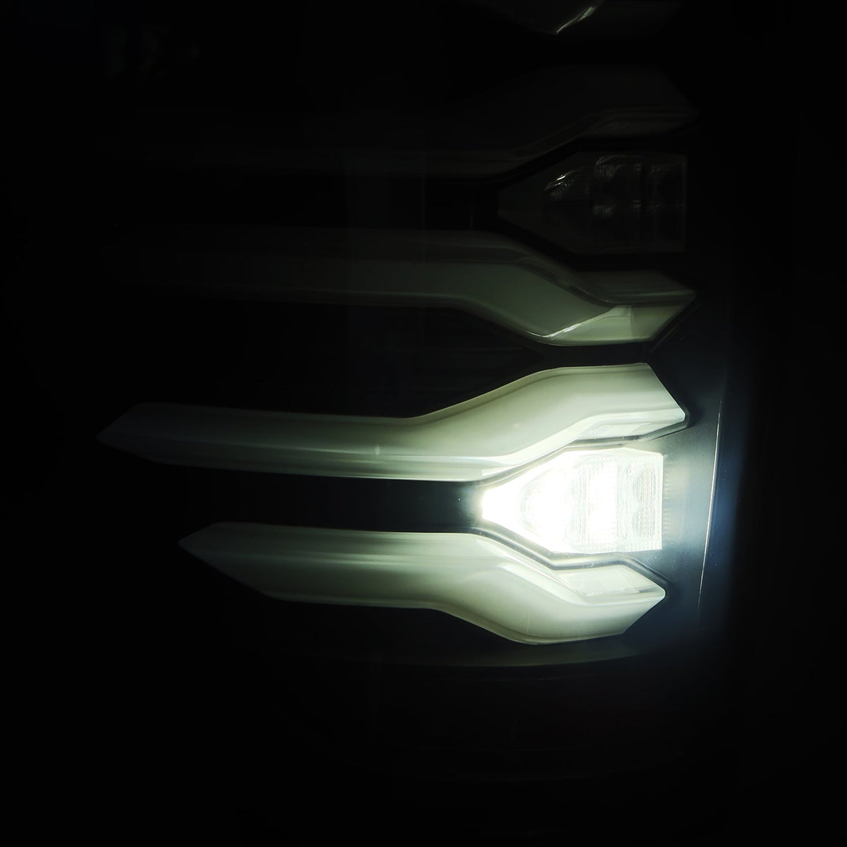 09-14 Ford F150 LUXX-Series LED Tail Lights Alpha-Black - view 9