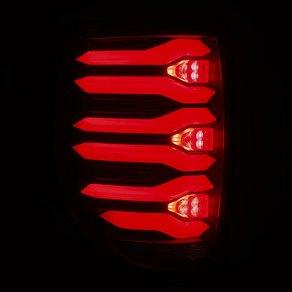 09-14 Ford F150 LUXX-Series LED Tail Lights Alpha-Black - view 6