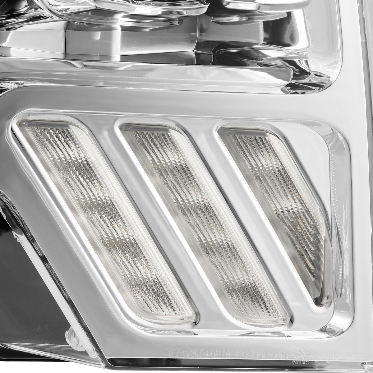 09-14 Ford F150 MKII LUXX-Series LED Projector Headlights Chrome - view 4