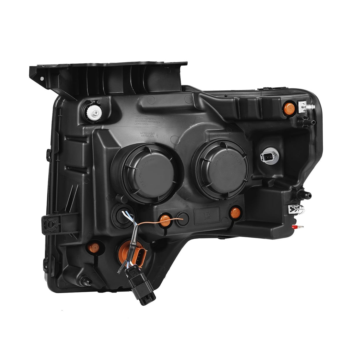 09-14 Ford F150 MKII NOVA-Series LED Projector Headlights Alpha-Black - view 18
