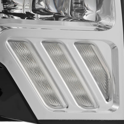 09-14 Ford F150 MKII NOVA-Series LED Projector Headlights Chrome - view 12
