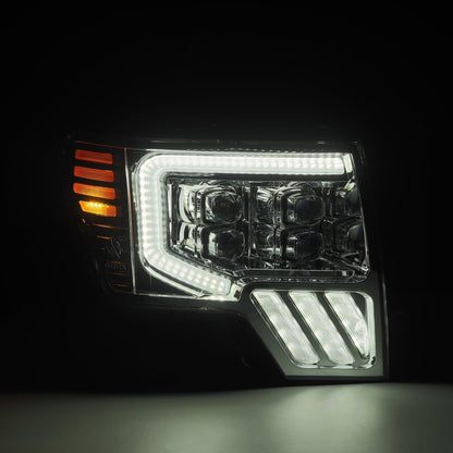09-14 Ford F150 MKII NOVA-Series LED Projector Headlights Chrome - view 6