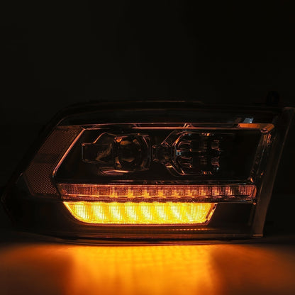 09-18 Ram Truck LUXX-Series (5th Gen 2500 Style) LED Projector Headlights Black - view 7