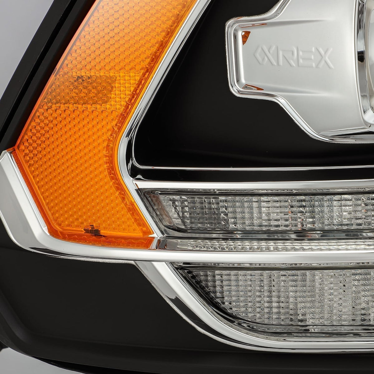 09-18 Ram Truck LUXX-Series (5th Gen 2500 Style) LED Projector Headlights Black - view 5