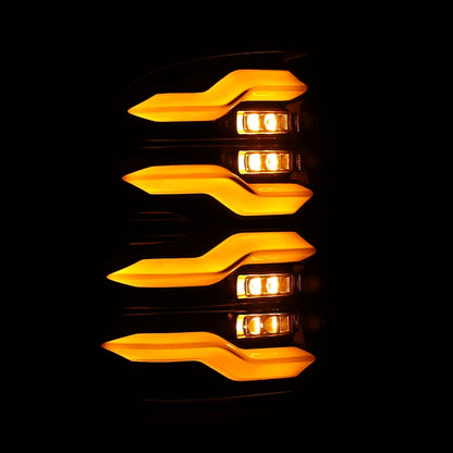 09-18 Ram Truck LUXX-Series LED Tail Lights Alpha-Black - view 3