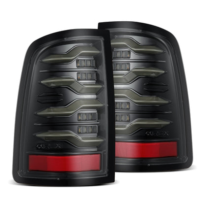 09-18 Ram Truck LUXX-Series LED Tail Lights Alpha-Black - view 1