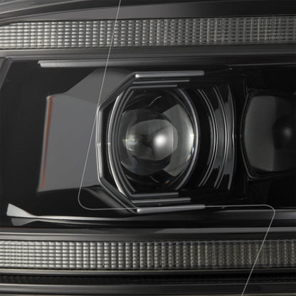 09-18 Ram Truck (MK II 5th Gen 2500 Style) LUXX-Series LED Projector Headlights Alpha-Black - view 2