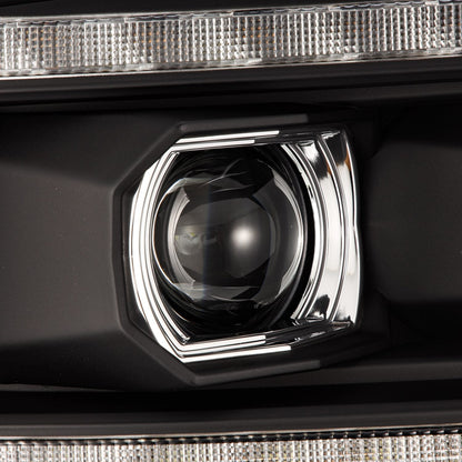 09-18 Ram Truck (MK II 5th Gen 2500 Style) LUXX-Series LED Projector Headlights Black - view 2