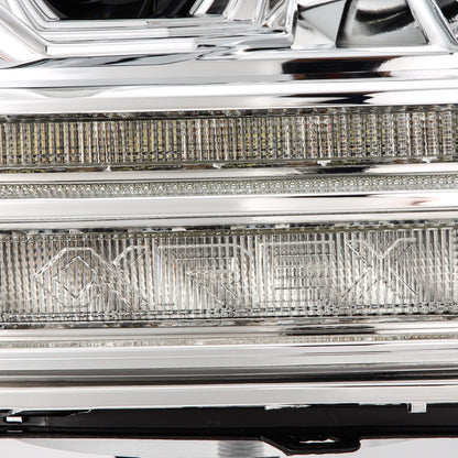 09-18 Ram Truck (MK II 5th Gen 2500 Style) LUXX-Series LED Projector Headlights Chrome - view 3