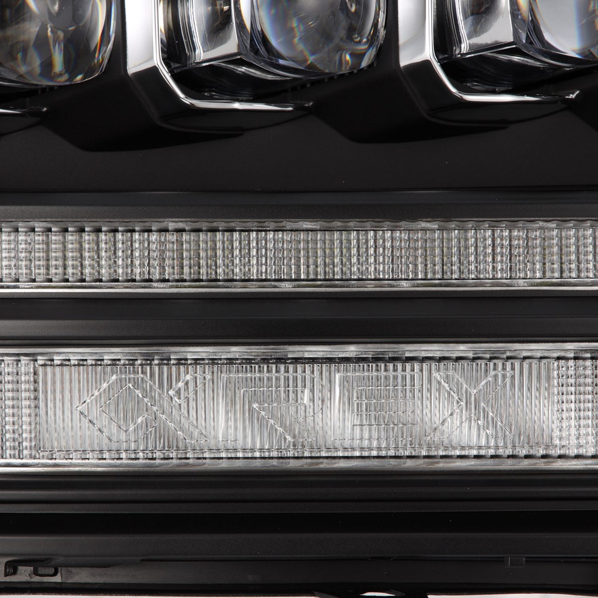 09-18 Ram Truck (MK II 5th Gen 2500 Style) NOVA-Series LED Projector Headlights Black - view 3