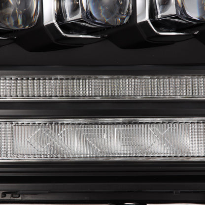 09-18 Ram Truck (MK II 5th Gen 2500 Style) NOVA-Series LED Projector Headlights Black - view 3