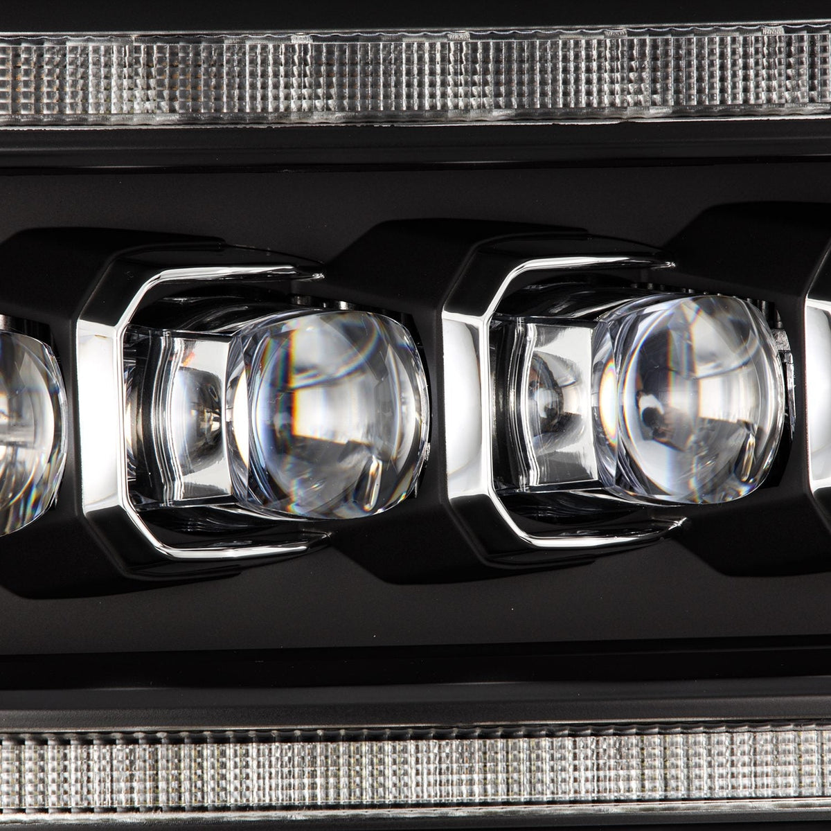 09-18 Ram Truck (MK II 5th Gen 2500 Style) NOVA-Series LED Projector Headlights Black - view 2