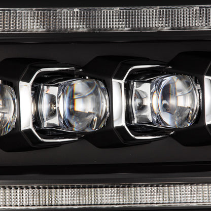 09-18 Ram Truck (MK II 5th Gen 2500 Style) NOVA-Series LED Projector Headlights Black - view 2