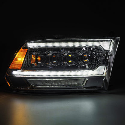 09-18 Ram Truck (MK II 5th Gen 2500 Style) NOVA-Series LED Projector Headlights Chrome - view 6