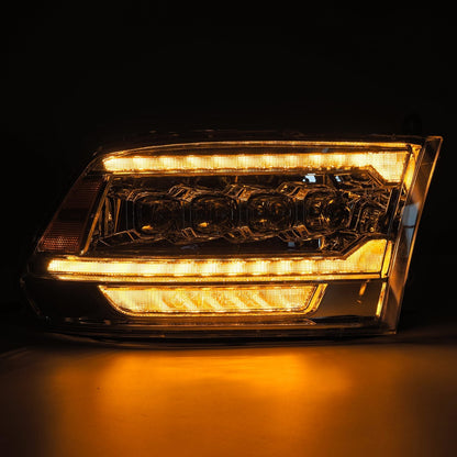 09-18 Ram Truck (MK II 5th Gen 2500 Style) NOVA-Series LED Projector Headlights Chrome - view 7