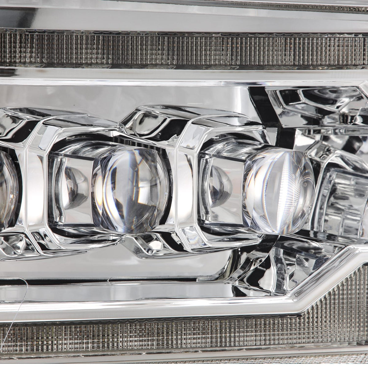 09-18 Ram Truck (MK II 5th Gen 2500 Style) NOVA-Series LED Projector Headlights Chrome - view 2