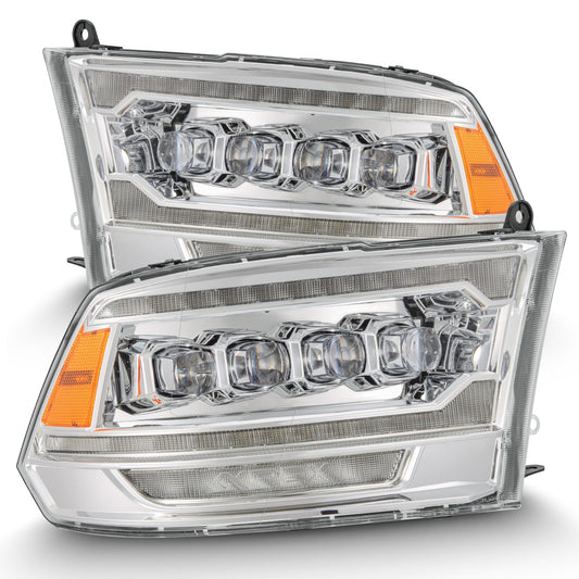 09-18 Ram Truck (MK II 5th Gen 2500 Style) NOVA-Series LED Projector Headlights Chrome - view 1