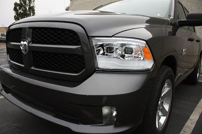 09-18 Ram Truck MK II PRO-Series Halogen Projector Headlights Chrome - view 4