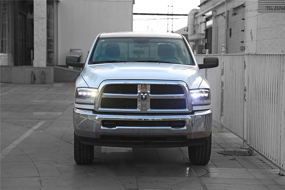 09-18 Ram Truck NOVA-Series LED Projector Headlights Alpha-Black - view 4