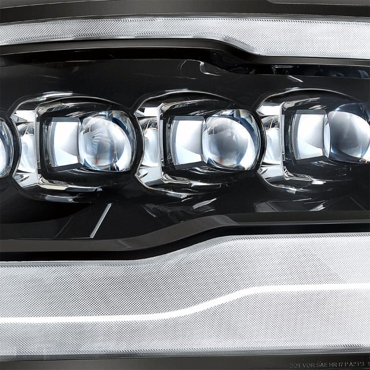 09-18 Ram Truck NOVA-Series LED Projector Headlights Jet Black - view 10
